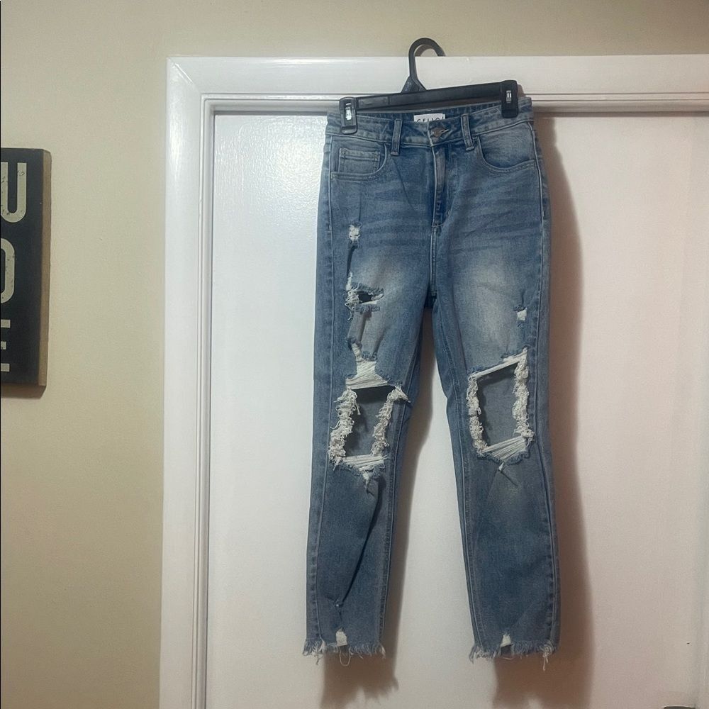 Cello Light Blue Denim Jeans high rise size 3
